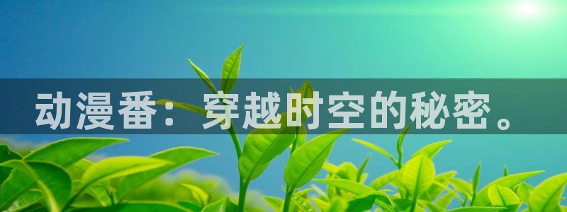 age动漫正版网：动漫番：穿越时空的秘密。