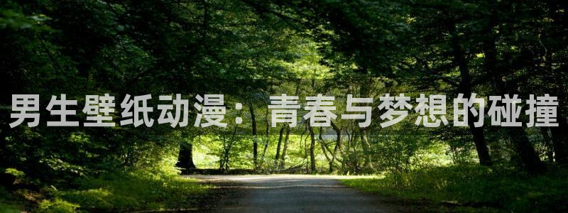 colamanage漫画：男生壁纸动漫：青春与梦想的碰撞