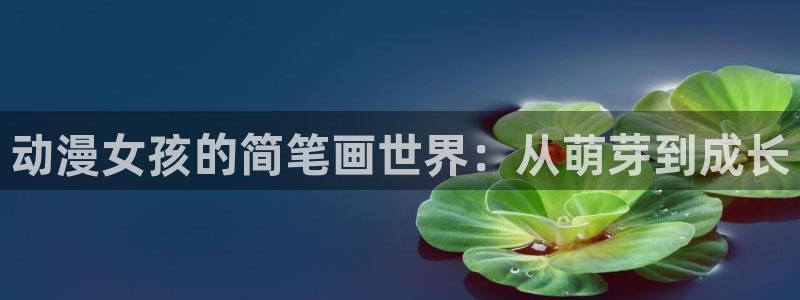 age动漫正版网：动漫女孩的简笔画世界：从萌芽到成长